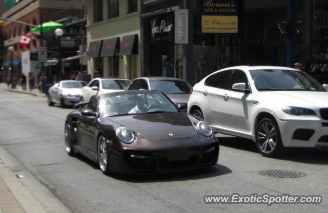 Porsche 911 Turbo spotted in Yorkville, Canada