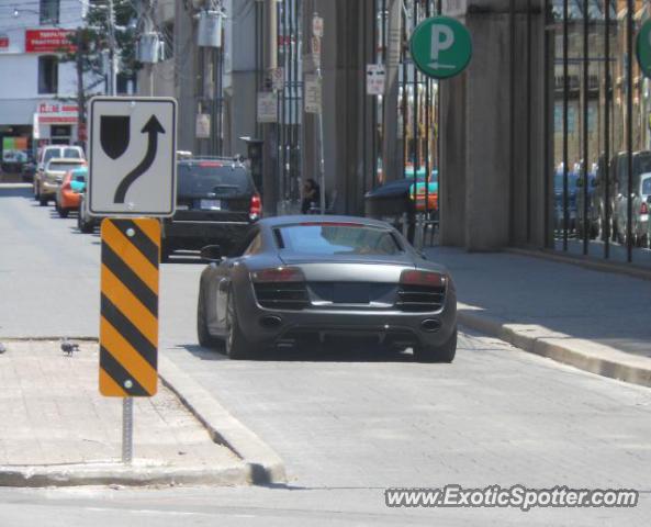 Audi R8 spotted in Yorkville, Canada