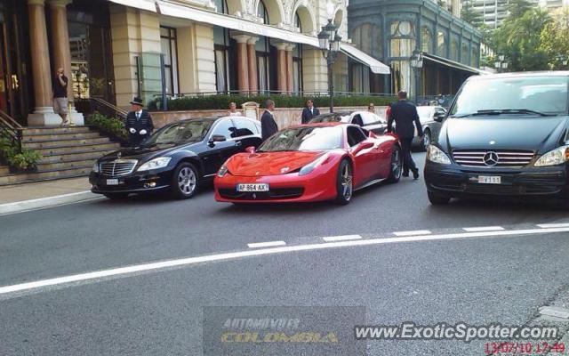 Ferrari 458 Italia spotted in Monaco, Monaco