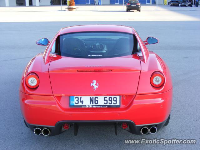 Ferrari 599GTB spotted in Istanbul, Turkey