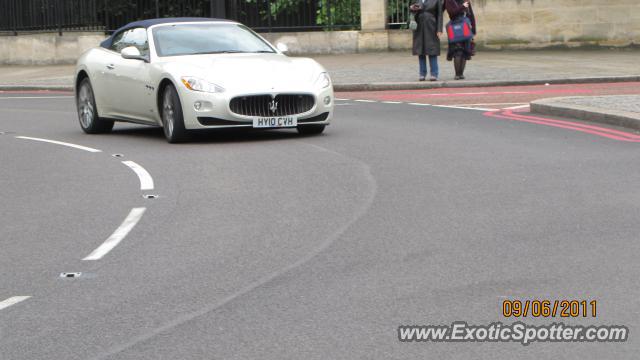 Maserati GranTurismo spotted in London, United Kingdom