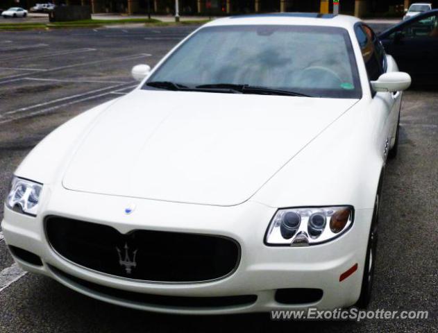 Maserati Quattroporte spotted in Jacksonville, Florida