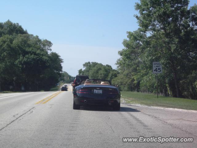 Aston Martin DB9 spotted in Barrington, Illinois