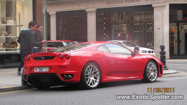 Ferrari F430 spotted in London, United Kingdom