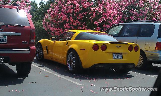 Chevrolet Corvette Z06 spotted in Redding, California