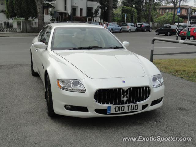 Maserati Quattroporte spotted in Abano Terme (Padova), Italy