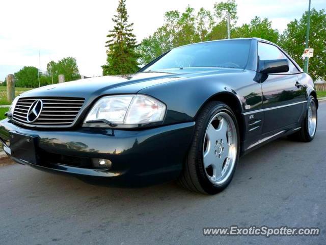 Mercedes SL600 spotted in Winnipeg, Manitoba, Canada