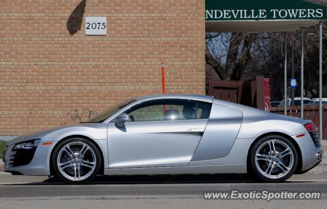 Audi R8 spotted in Winnipeg, Manitoba, Canada