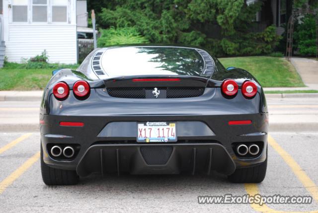 Ferrari F430 spotted in Barrington, Illinois