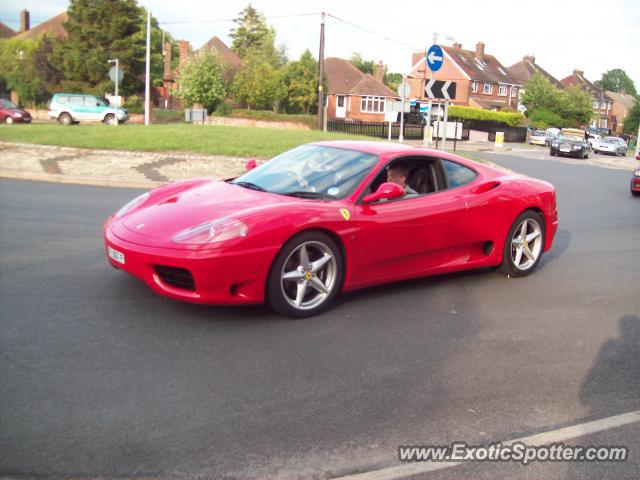 Ferrari 360 Modena spotted in Braintree, United Kingdom