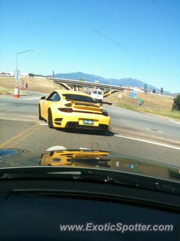 Porsche 911 GT2 spotted in Redding , California