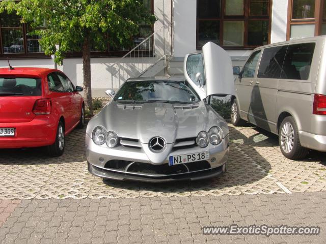Mercedes SLR spotted in Stromberg, Germany