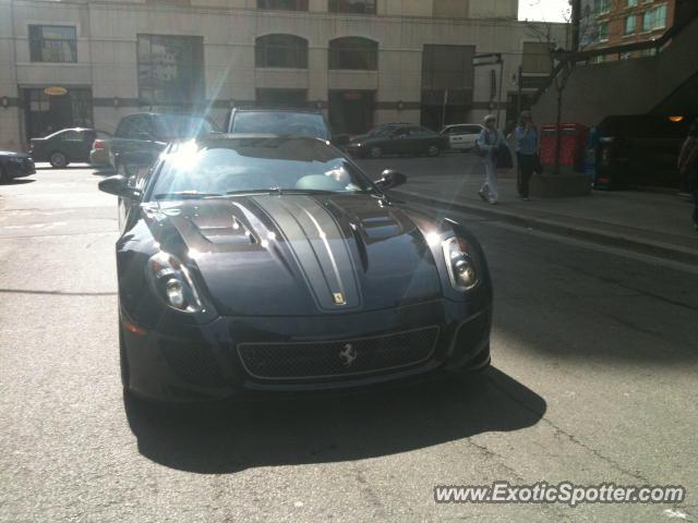 Ferrari 599GTB spotted in Toronto, Canada