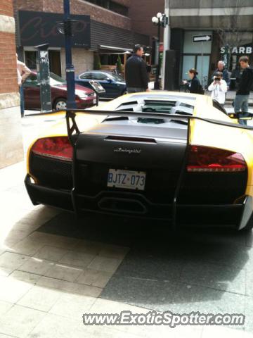 Lamborghini Murcielago spotted in Toronto, Canada