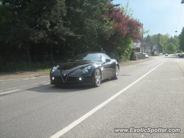 Alfa Romeo 8C spotted in Saarlouis, Germany