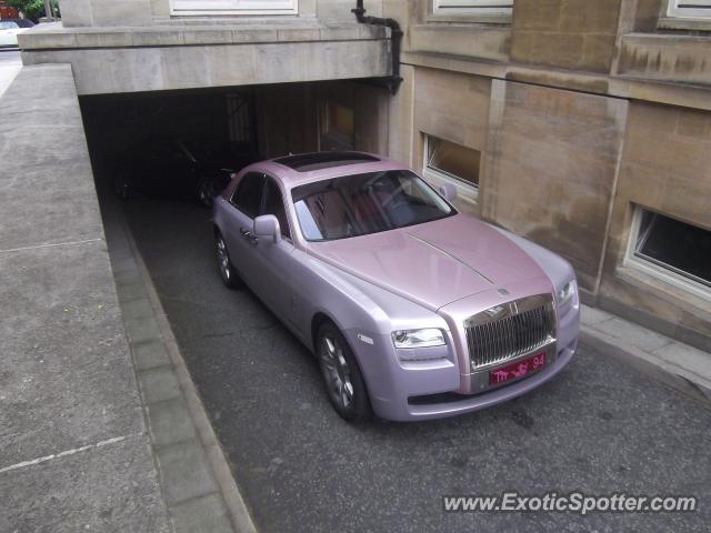 Rolls Royce Ghost spotted in London, United Kingdom