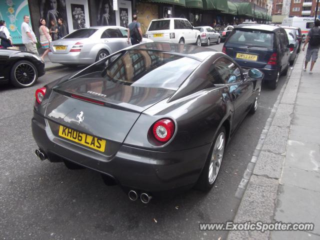 Ferrari 599GTB spotted in London, United Kingdom