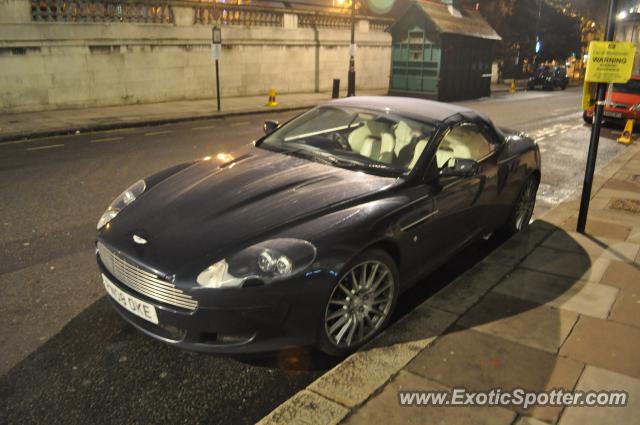 Aston Martin DB9 spotted in London, United Kingdom