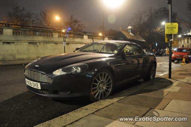 Aston Martin DB9 spotted in London, United Kingdom