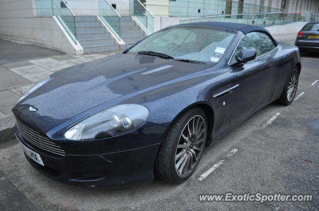 Aston Martin DB9 spotted in London, United Kingdom