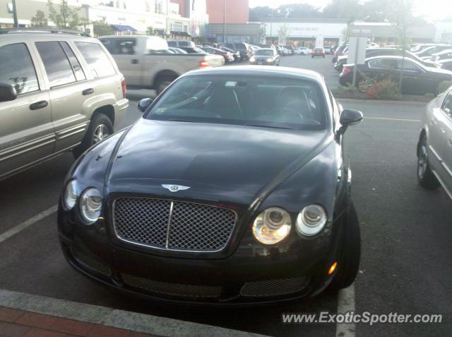 Bentley Continental spotted in Dedham, Massachusetts