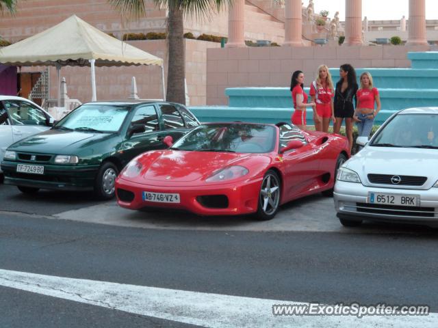 Ferrari 360 Modena spotted in Tenerife, Spain