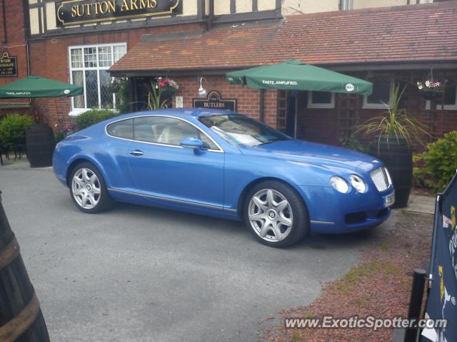 Bentley Continental spotted in Teesside, United Kingdom