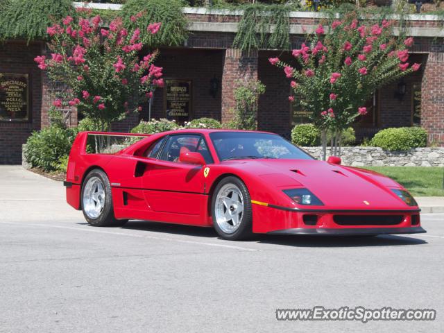 Ferrari F40 spotted in Nashville, Tennessee