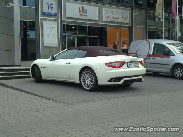 Maserati GranTurismo spotted in Cracow, Poland