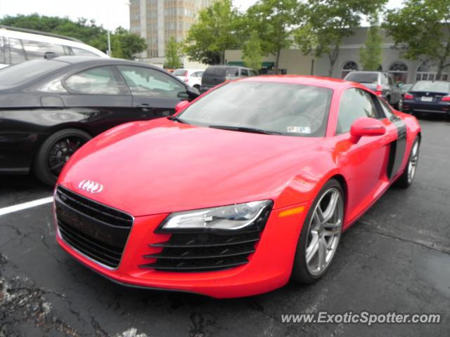 Audi R8 spotted in Bryn Mawr , Pennsylvania