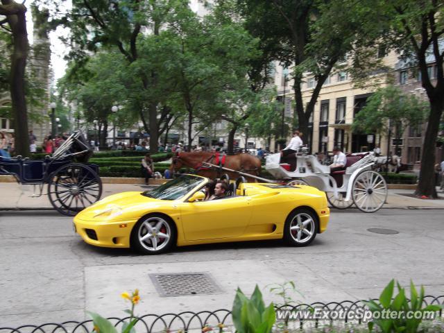 Ferrari 360 Modena spotted in Chicago , Illinois