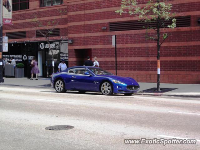 Maserati GranTurismo spotted in Chicago , Illinois