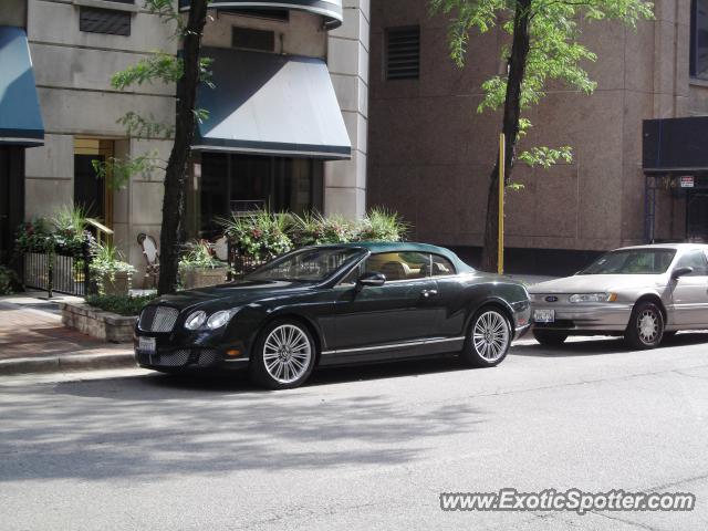 Bentley Continental spotted in Chicago, Illinois