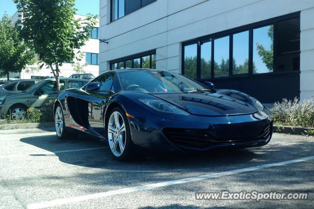 Mclaren MP4-12C spotted in Lyon, France