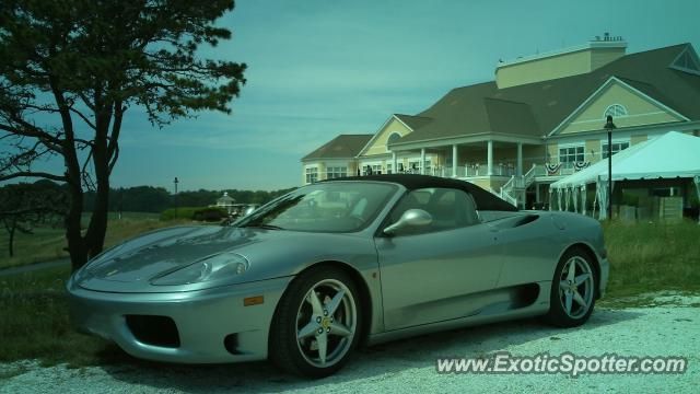 Ferrari 360 Modena spotted in Mashpee, Massachusetts