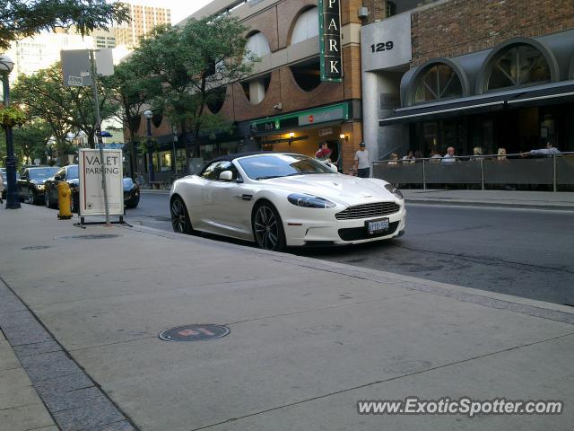 Aston Martin DBS spotted in Toronto, Canada