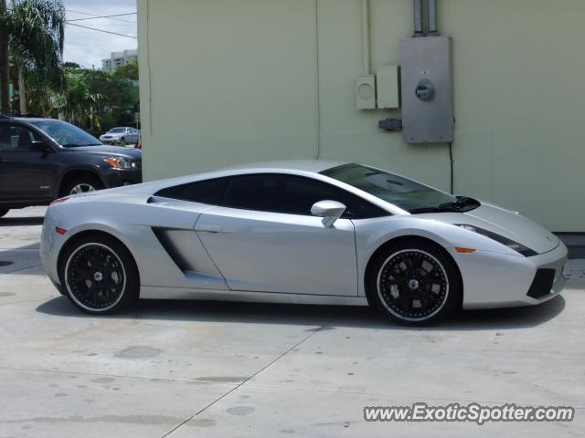 Lamborghini Gallardo spotted in Boca Raton, Florida