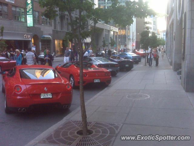 Ferrari 599GTB spotted in Montreal, Canada