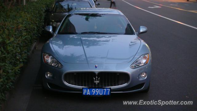 Maserati GranTurismo spotted in SHANGHAI, China