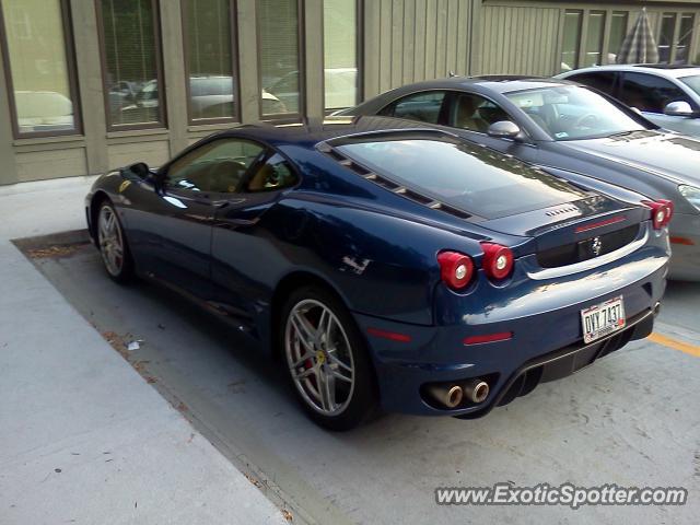 Ferrari F430 spotted in Chagrin Falls, Ohio