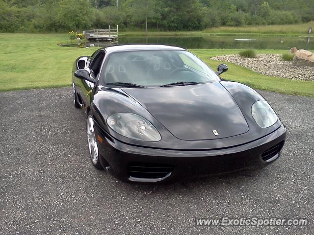 Ferrari 360 Modena spotted in Bainbridge, Ohio