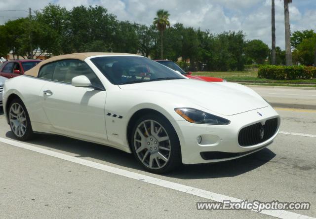 Maserati GranTurismo spotted in Boca Raton, Florida