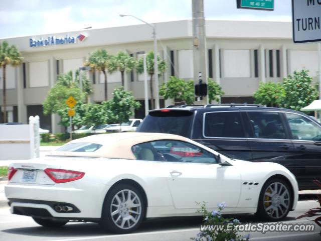 Maserati GranTurismo spotted in Boca Raton, Florida