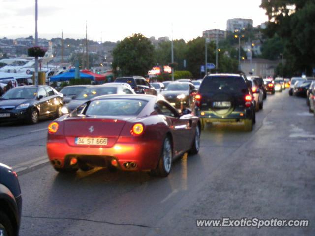 Ferrari 599GTB spotted in Istanbul, Turkey