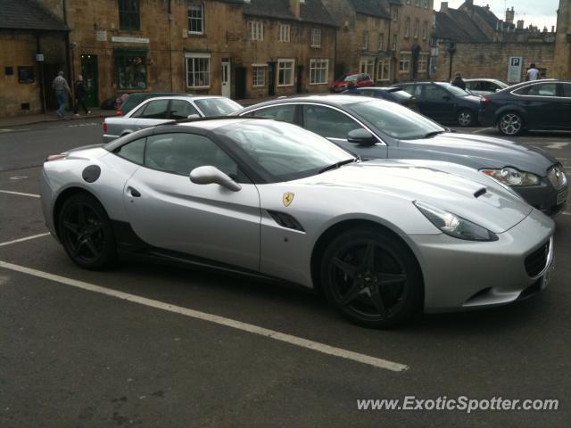 Ferrari California spotted in Chipping Campden, United Kingdom