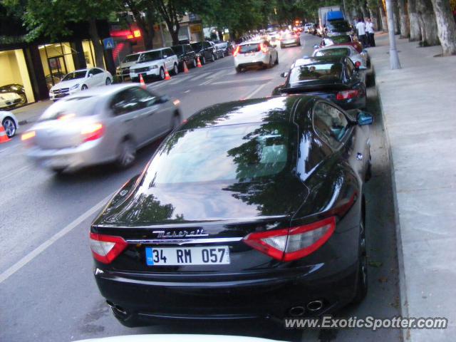 Maserati GranTurismo spotted in Istanbul, Turkey