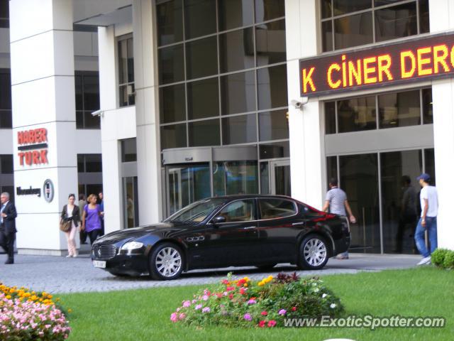 Maserati Quattroporte spotted in Istanbul, Turkey