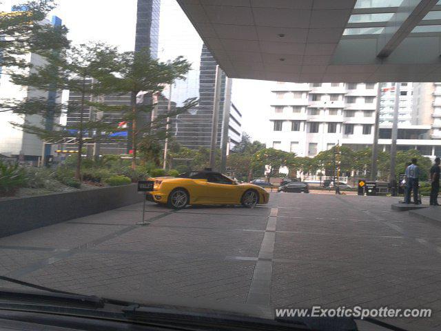 Ferrari F430 spotted in Jakarta, Indonesia