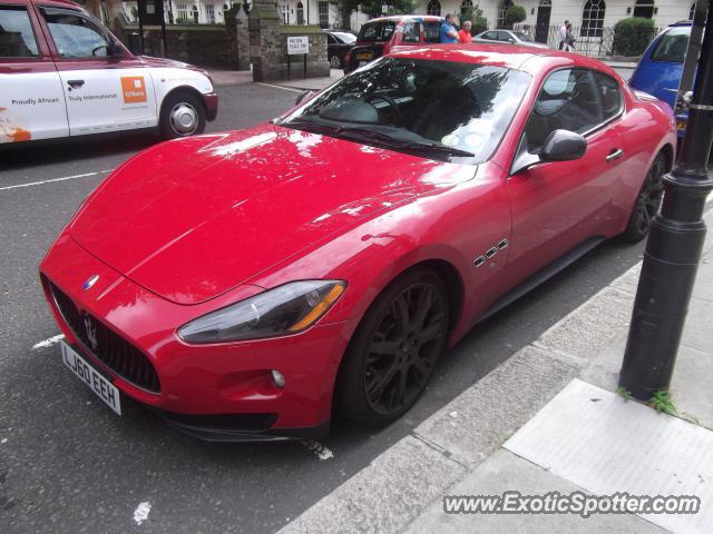 Maserati GranTurismo spotted in London, United Kingdom