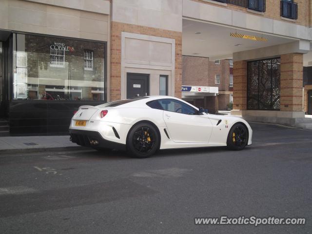 Ferrari 599GTO spotted in London, United Kingdom